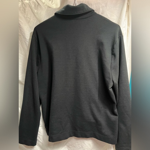 Vintage Eddie Bauer Womens Zip Up Collared Athletic Jacket Black XL VGC - Picture 2 of 5